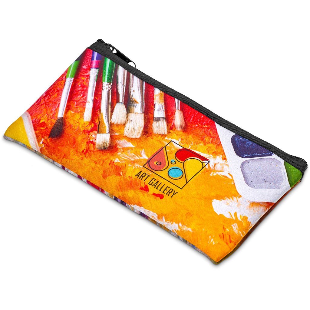 Pre-Printed Sample Hoppla Creative Neoprene Pencil Case BLACK