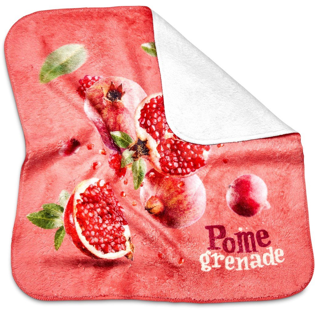 Pre-Printed Sample Hoppla Glamour Makeup Remover Cloth SOLID WHITE