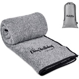 Serendipio Tranquil Sherpa Fleece Blanket BLACK