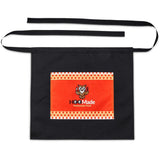 Pre-Printed Sample Hoppla Waiters Half Apron BLACK