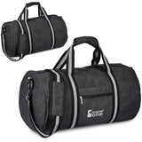 Serendipio Northbridge Canvas Weekend Bag BLACK