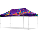 Coated Steel Sublimated Gazebo 6m x 3m Default Title