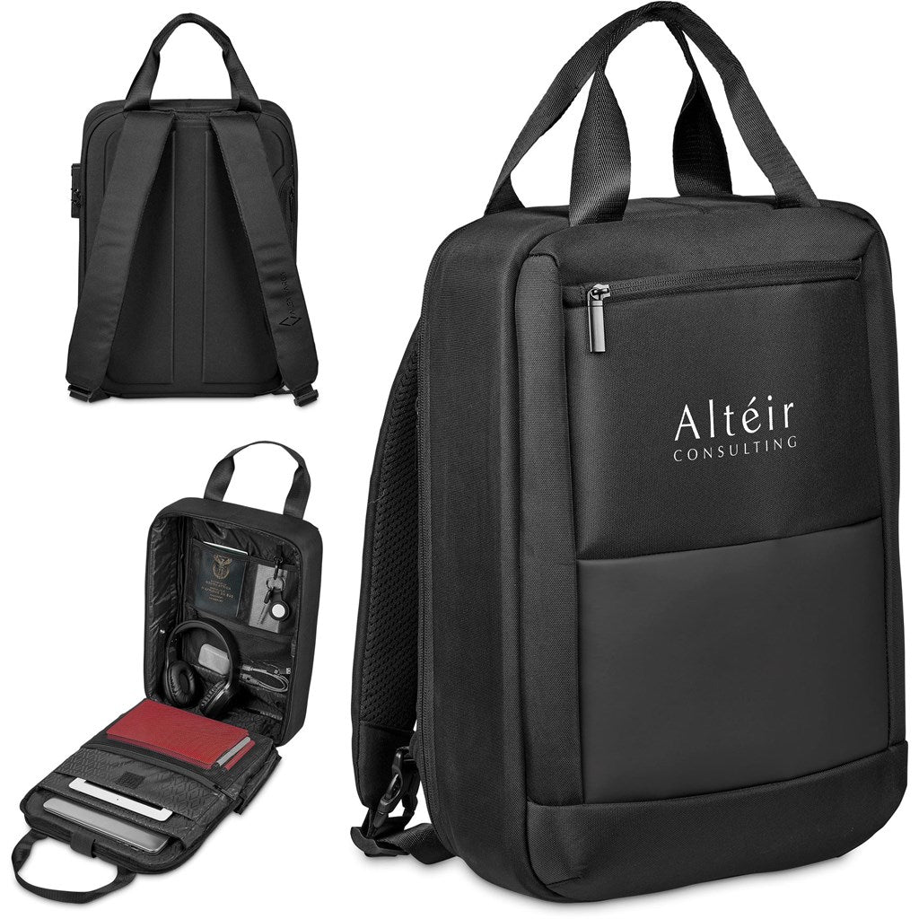 Alex Varga Tremezzo Laptop Backpack BLACK