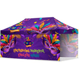 Coated Steel Sublimated Gazebo 6m x 3m - 2 Long Full-Wall Skins Default Title