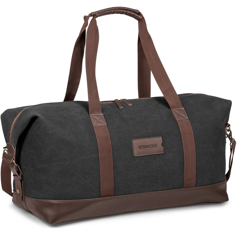 Hamilton Canvas Weekend Bag CHARCOAL