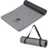 Eva & Elm Eclipse Two Tone Exercise Mat BLACK