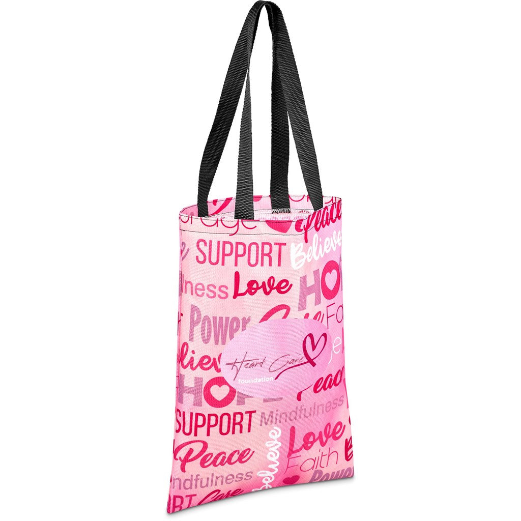 Hoppla Eden Recycled PET Stitch-Bond Shopper BLACK