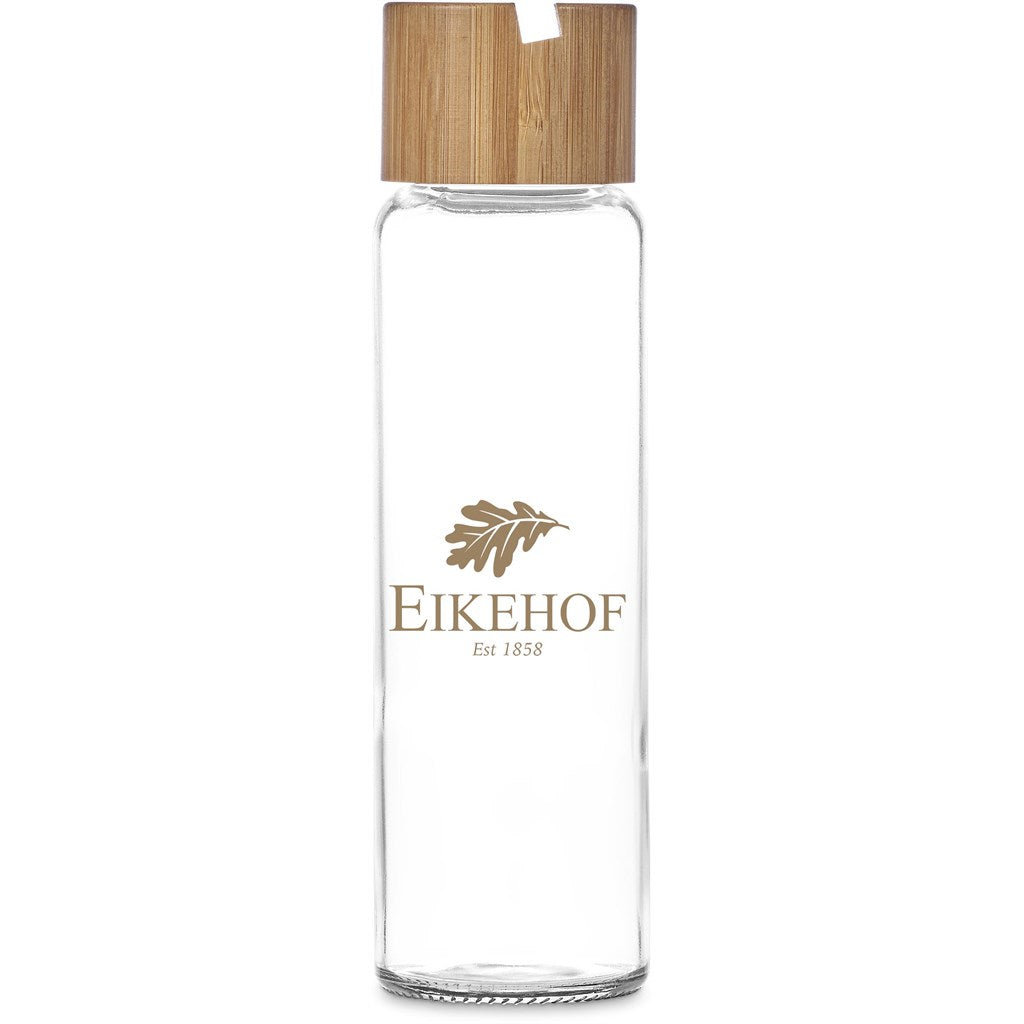 Okiyo Kenko Phone Stand Glass Water Bottle – 700ml NATURAL
