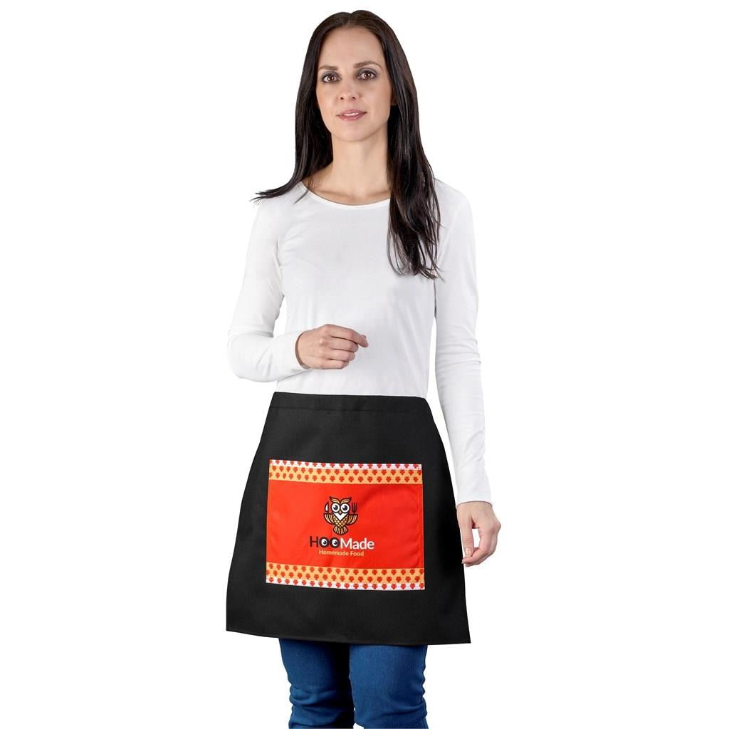 Hoppla Waiters Half Apron BLACK