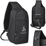 Slazenger Turfmoor Anti-Theft Crossbody Sling Bag DARK GREY