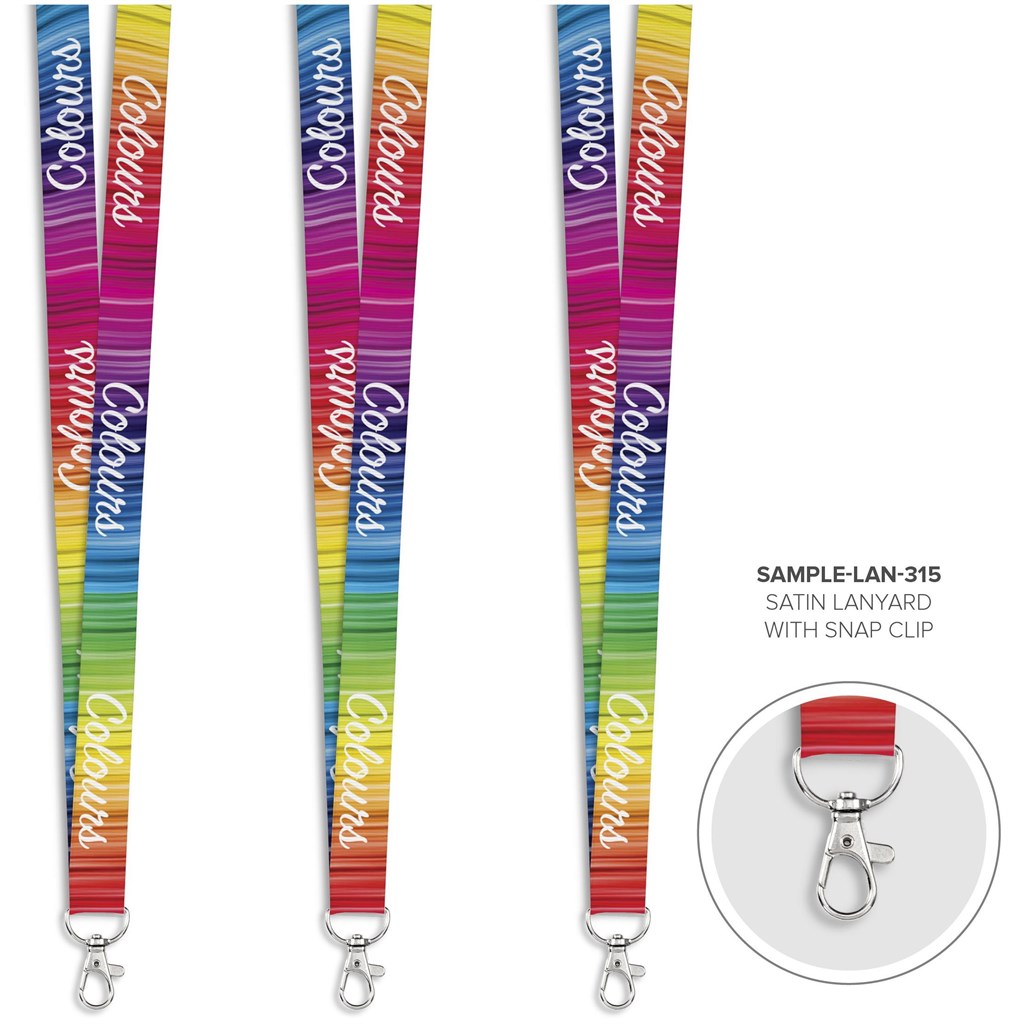 Altitude Satin Pre-branded Lanyard - Sample Default Title