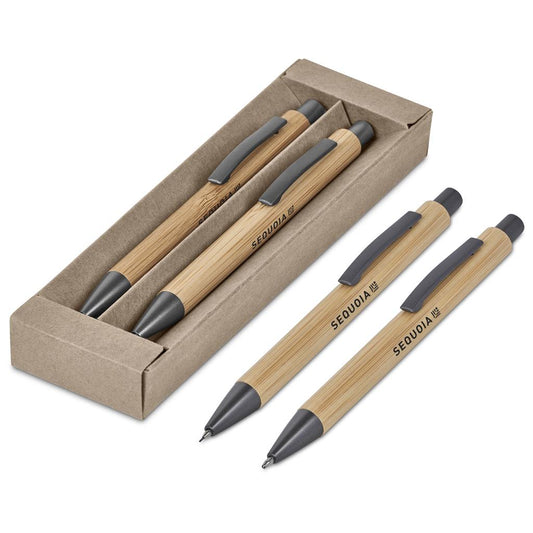 Okiyo Jonatu Ball Pen & Pencil Set NATURAL