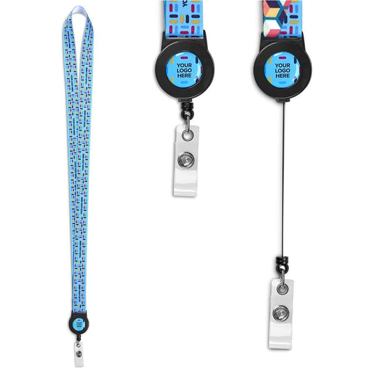 Altitude Sample Retractable Badge Reel Single-Sided Sublimation Satin Lanyard Default Title