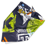 Pre-Printed Sample Hoppla Nurva Polyester Bandana