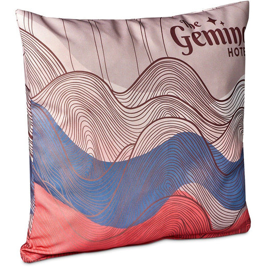 Pre-Printed Sample Hoppla Zuri Medium Scatter Cushion Cover - excludes inner cushion BLACK