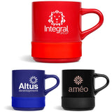 Kooshty Mixalot Ceramic Coffee Mug - 320ml - Red