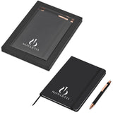 Sutton Notebook & Pen Set BLACK