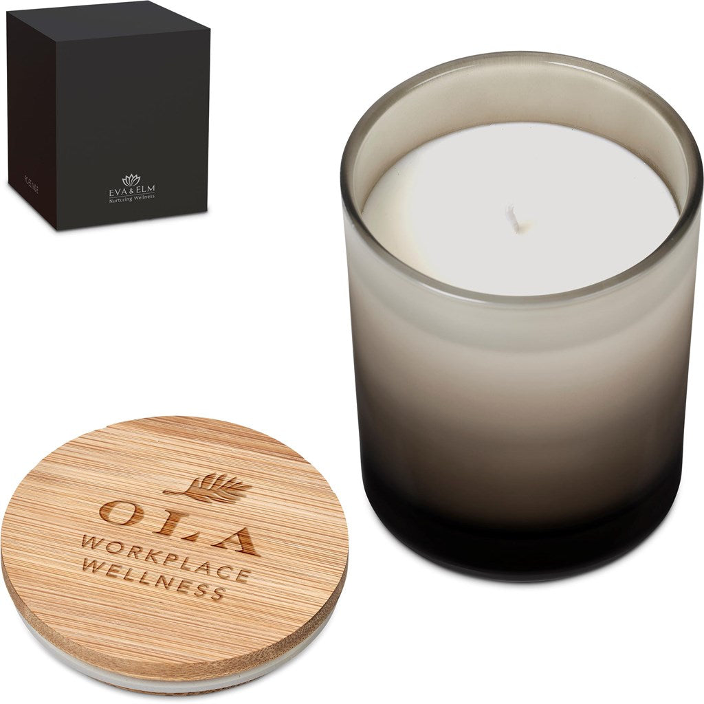 Eva & Elm Ombre Scented Candle BLACK