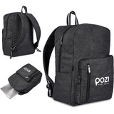 Serendipio Northbridge Canvas Laptop Backpack BLACK