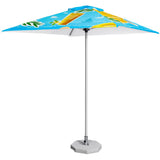 Fade Resistant Parasol Single Round Pole 2m x 2m Default Title
