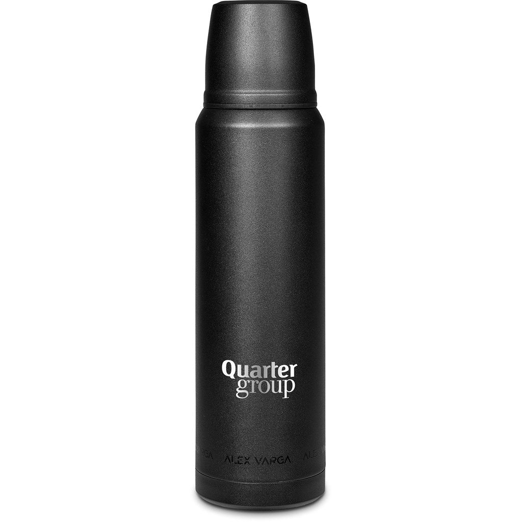 Alex Varga Valhalla Stainless Steel Vacuum Flask – 1 Litre BLACK