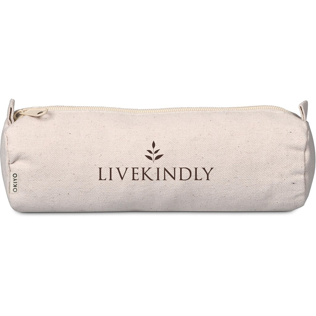 Okiyo Seito Cotton Utility Pouch NATURAL