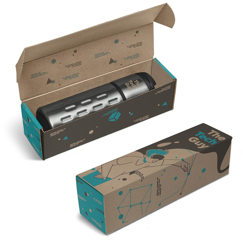 Binary Tumbler in Bianca Custom Gift Box Default Title GUN METAL