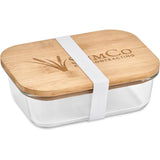 Okiyo Moshi Glass & Bamboo Lunch Box NATURAL