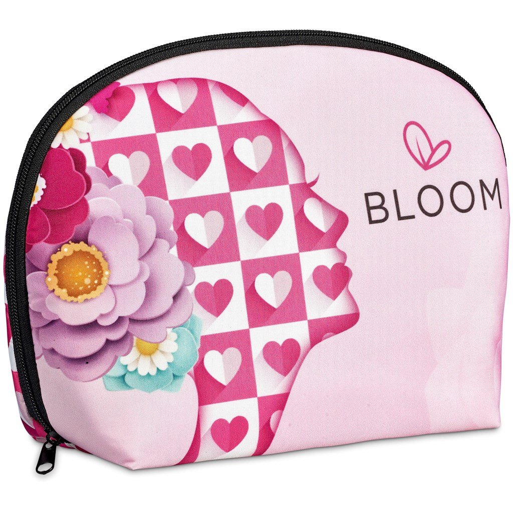 Pre-Printed Sample Hoppla Victoria Maxi Cosmetic Bag BLACK