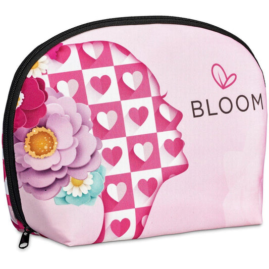 Pre-Printed Sample Hoppla Victoria Maxi Cosmetic Bag BLACK