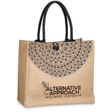 Okiyo Kashira Jute Tote NATURAL