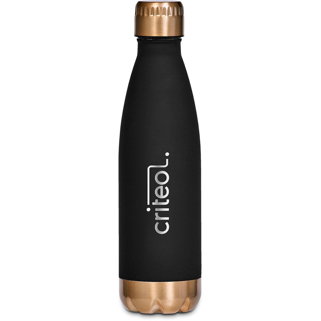 Serendipio Napoli Stainless Steel Vacuum Water Bottle - 500ml BLACK