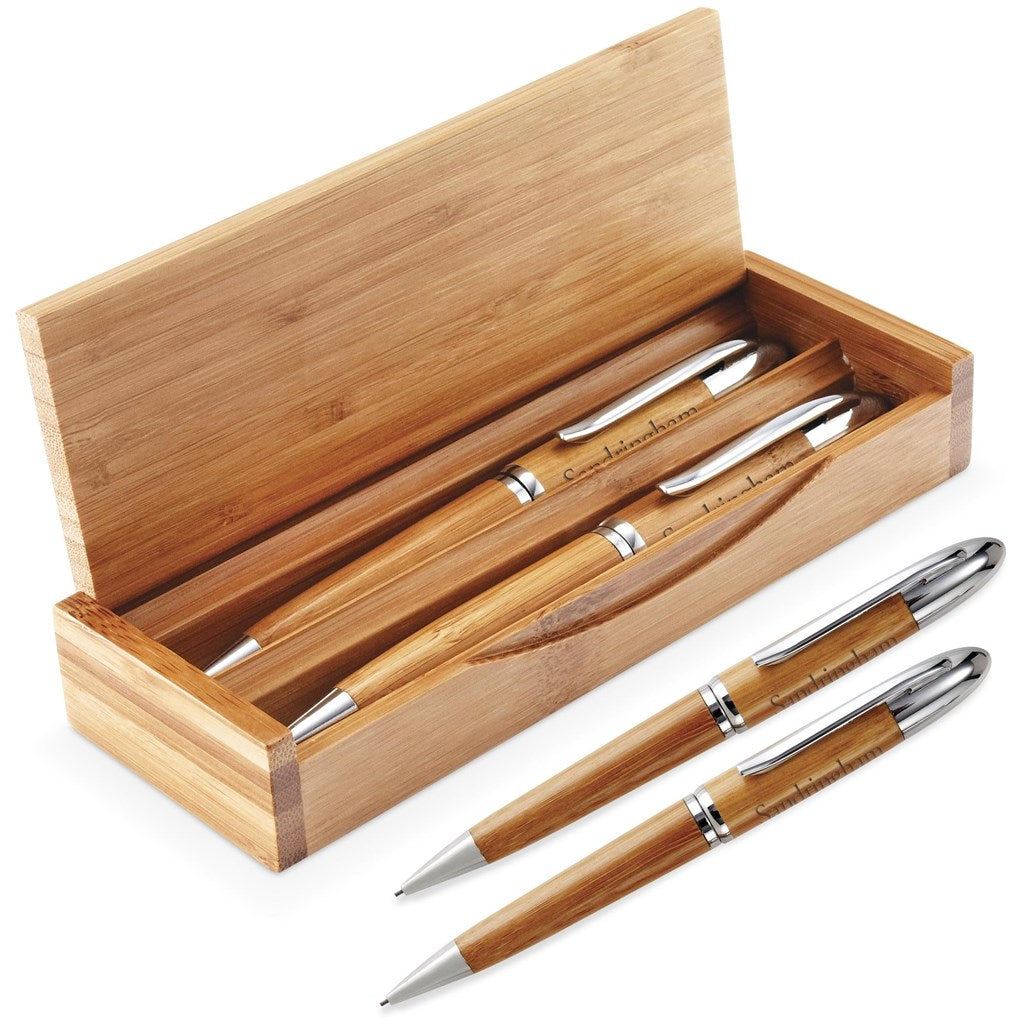 Altitude Unity Ball Pen & Pencil Set NATURAL