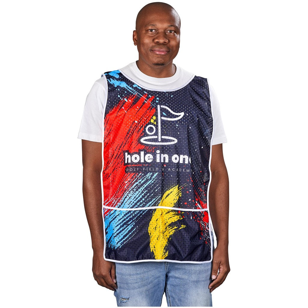 Hoppla League Caddy Bib SOLID WHITE