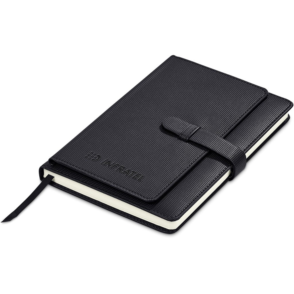 Altitude Cypher A5 Hard Cover Notebook BLACK