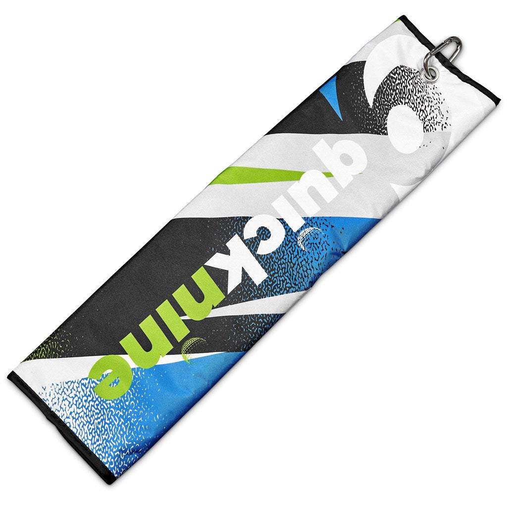 Hoppla Xander Golf Towel BLACK