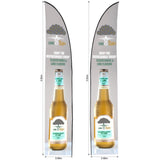 Legend 3m Sublimated Arcfin Double-Sided Flying Banner Skin (Excludes Hardware) Default Title
