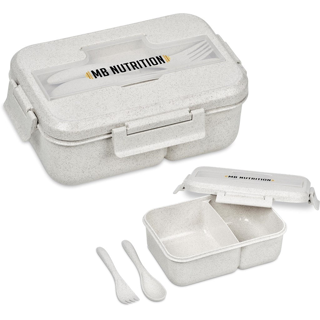 Okiyo Ranchi Wheat Straw Lunch Box Set NATURAL