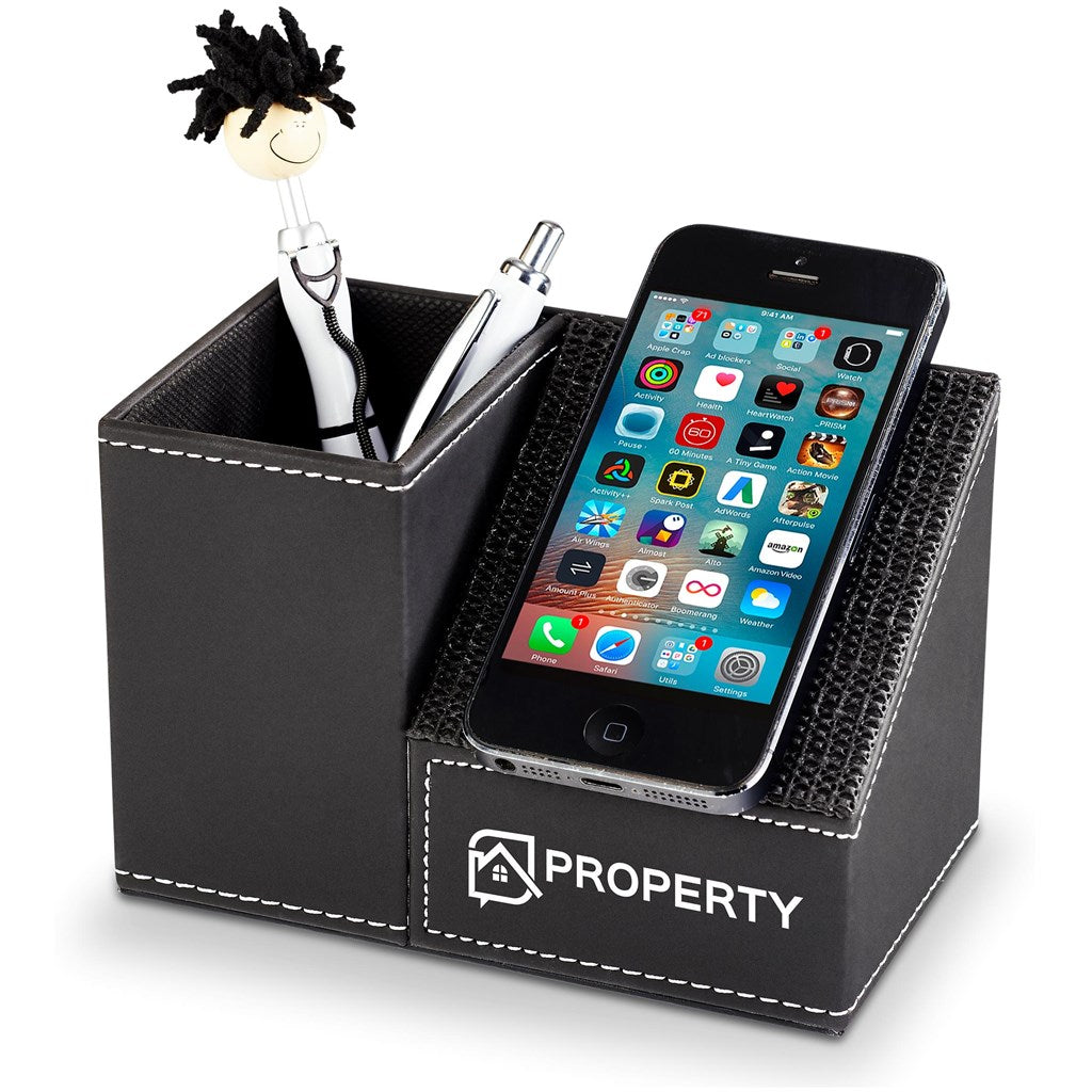 Altitude Advantage Desk Caddy & Phone Holder BLACK
