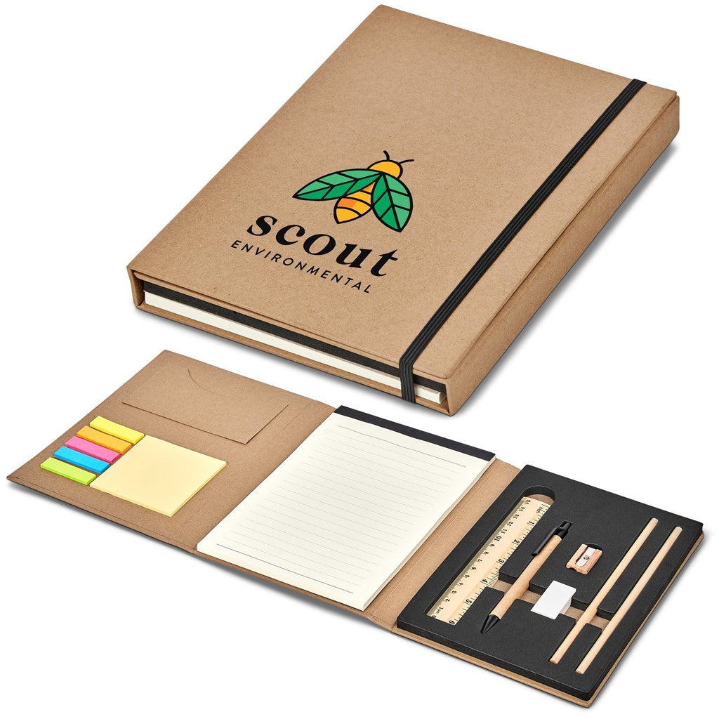 Okiyo Minna Paper Stationery Set BLACK