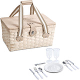 Serendipio Montega 2-Person Picnic Basket NATURAL