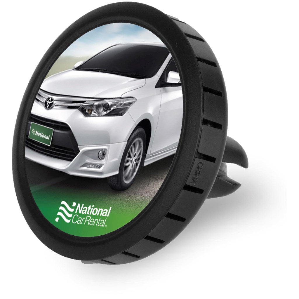 Altitude Happy-Travels Car Vent Air Freshener BLACK