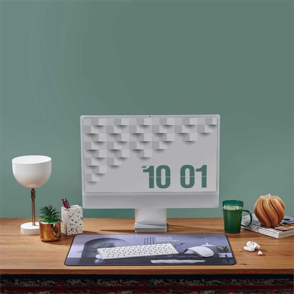 Altitude Destiny Sublimation Desk Or Bar Mat SOLID WHITE