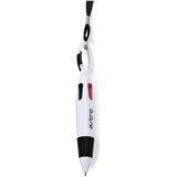 Altitude Quatro 4-in-1 Neck Ball Pen BLACK