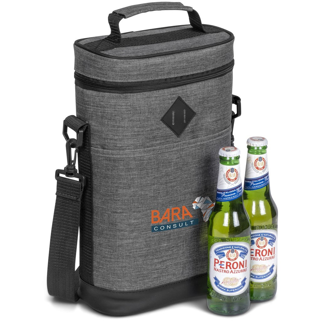 Silver Glaze 12-Can Bottle Cooler GREY