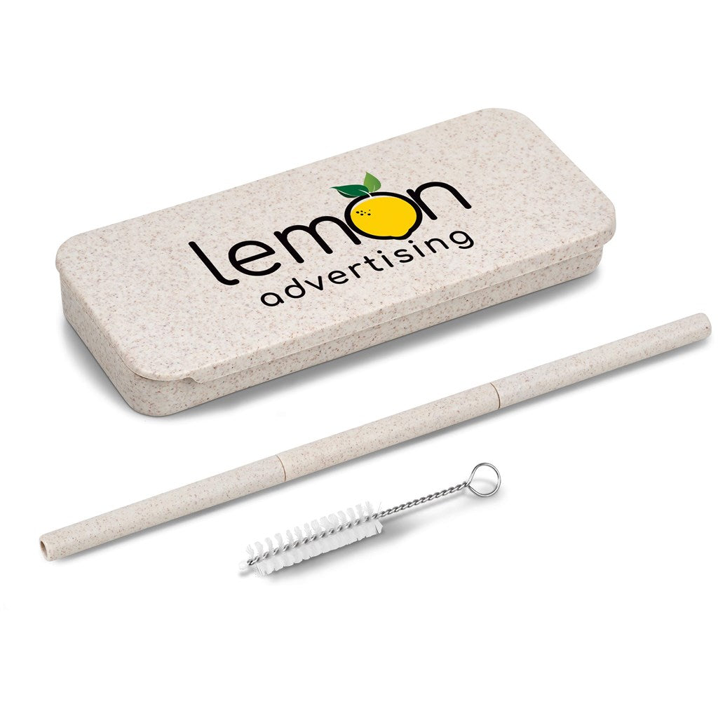 Okiyo Saiko Wheat Straw Straw Set NATURAL