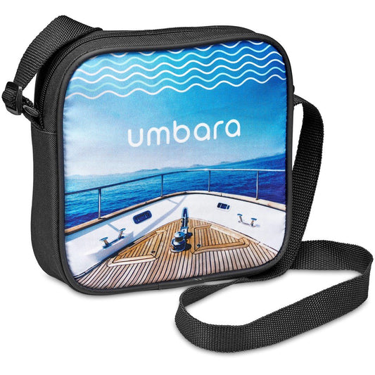 Pre-Printed Sample Hoppla Explore Crossbody Bag BLACK