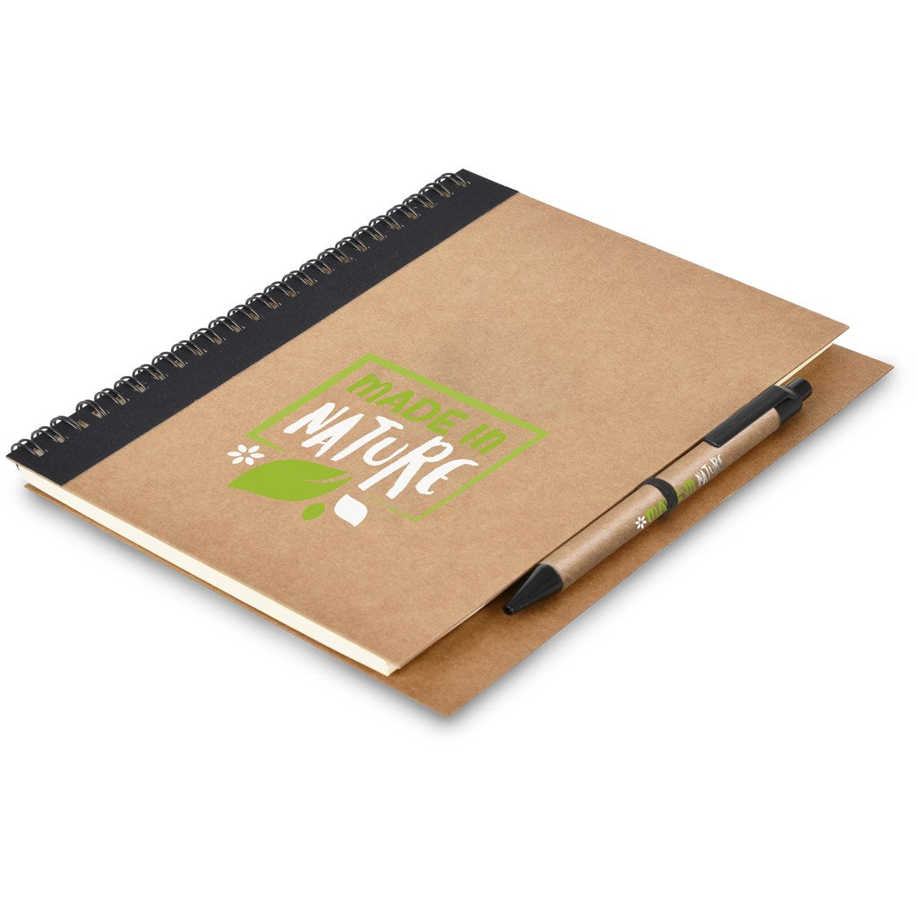 Altitude Kalahari A5 Notebook & Pen BLACK