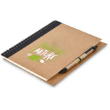 Altitude Kalahari A5 Notebook & Pen BLACK