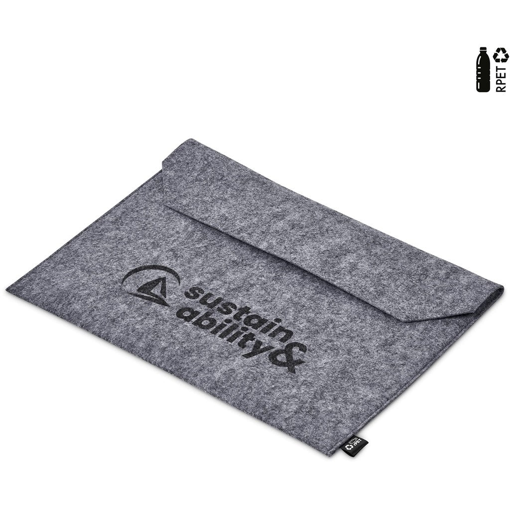 Okiyo Shorui Recycled PET Felt Document Bag GREY